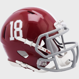 Riddell Alabama Crimson Tide #17 Revo Speed Mini Helmet